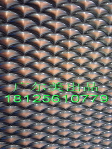 不锈钢深度压花板佛山不锈钢压花装饰台面板