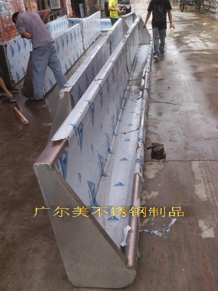 折弯成型不锈钢天沟 不锈钢天沟厂家 不锈钢水槽加工定做