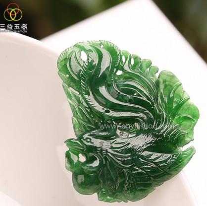 满色翡翠凤凰