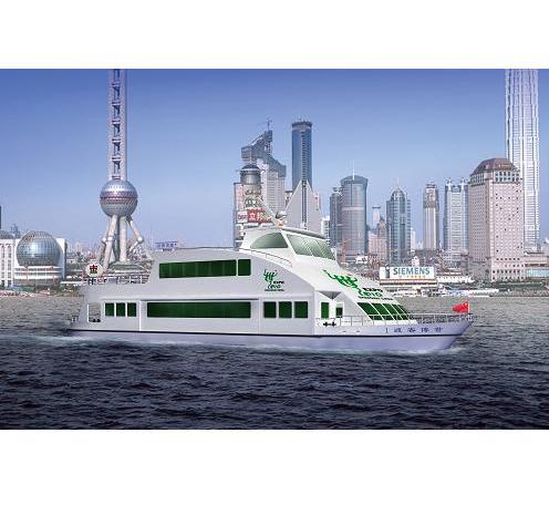 光明牌油漆-上海世博会轮渡船